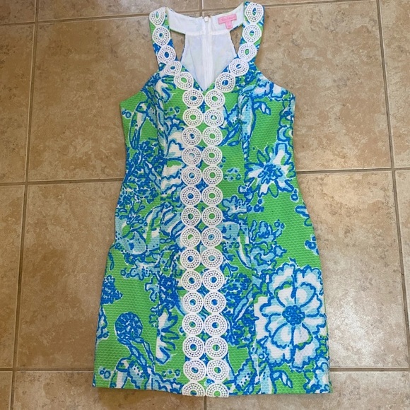 Lilly Pulitzer Shift Dress Size 10 - Picture 2 of 12